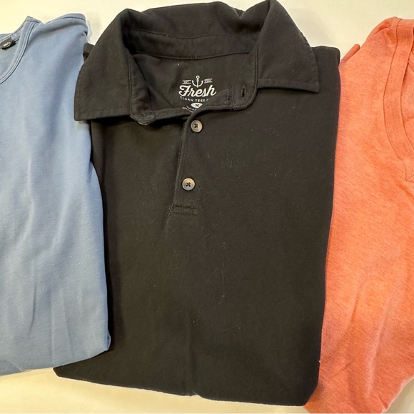 Lot of 3 Men’s Medium Shirts Cuts Frest Cut Tees J. Crew - Picture 2 of 13